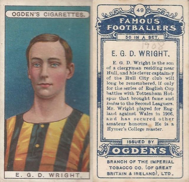 1910 Picture Card Gordon Wright